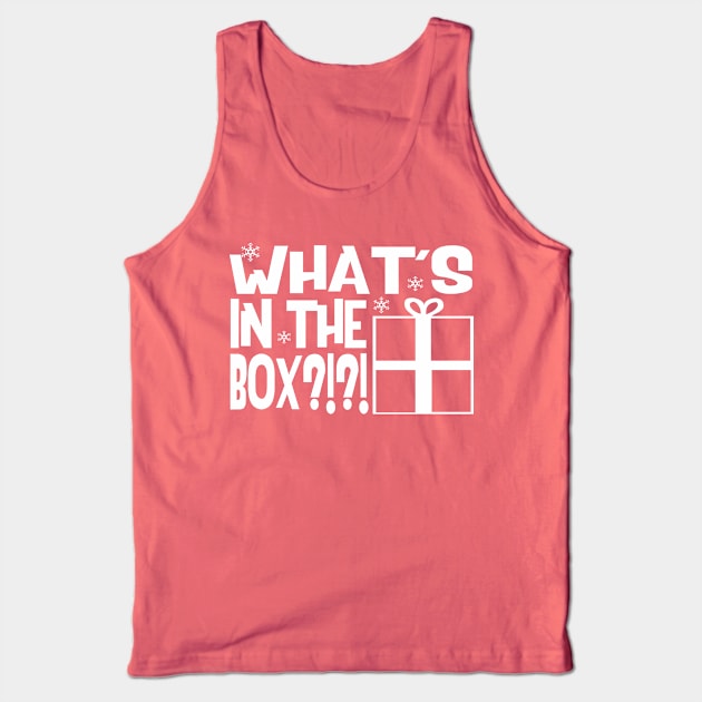 What's In The Box?!? Tank Top by PopCultureShirts